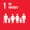 SDG goals icons - No Poverty